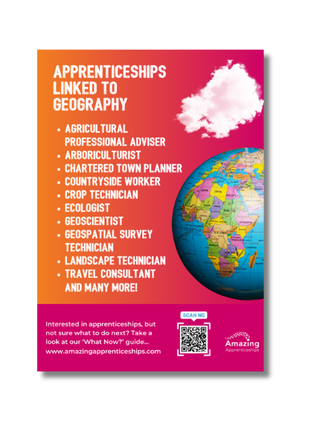 Apprenticeships Linked To Geography Poster