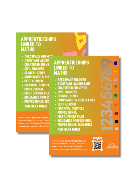Apprenticeships Linked To Maths Posters