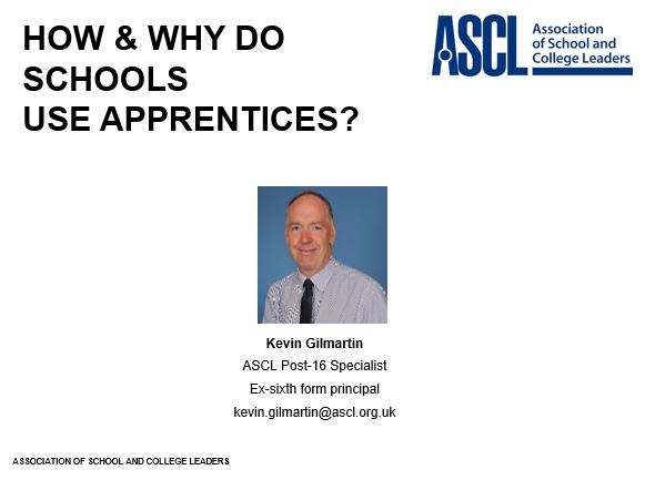 How and Why Use Apprenticeships?