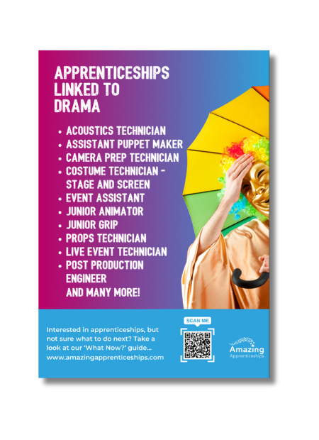 Apprenticeships Linked To Drama Poster