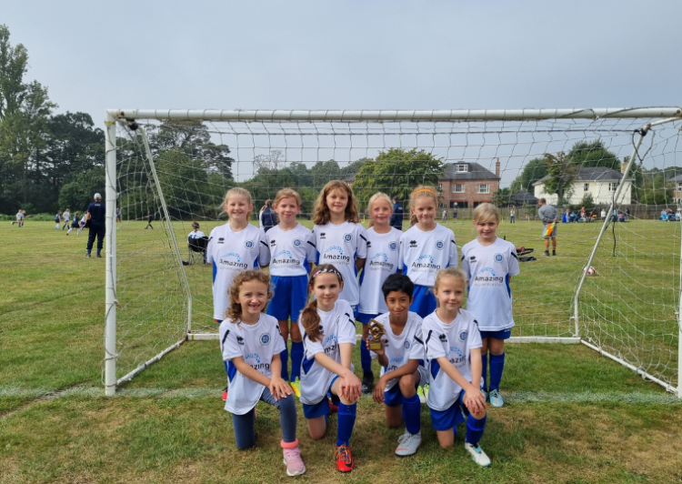 Hitchin Belles U9s team have an amazing start to the season