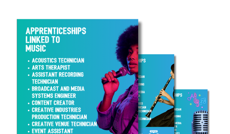 Apprenticeships Linked To Music Posters
