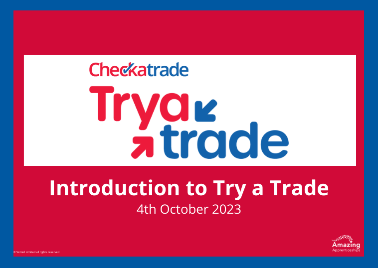 Checkatrade and Amazing Apprenticeships Launch New Try a Trade Programme