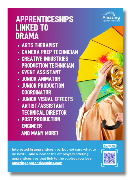 Apprenticeships Linked To Drama Poster