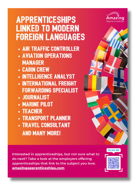 Apprenticeships Linked To Languages Poster