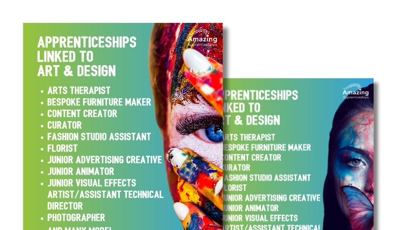 Apprenticeships Linked To Art & Design Posters