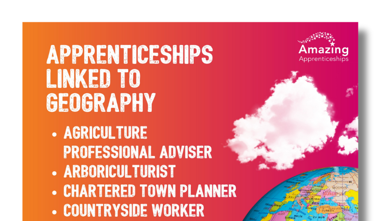 Apprenticeships Linked To Geography Poster