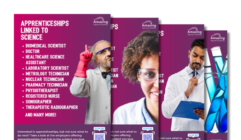 Apprenticeships Linked To Science Posters