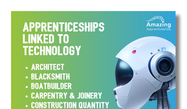 Apprenticeships Linked To Technology Poster