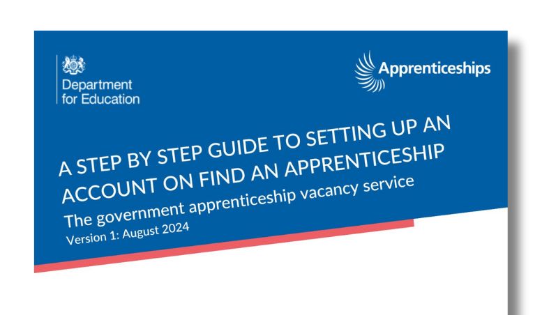 How to register on Find An Apprenticeship guide