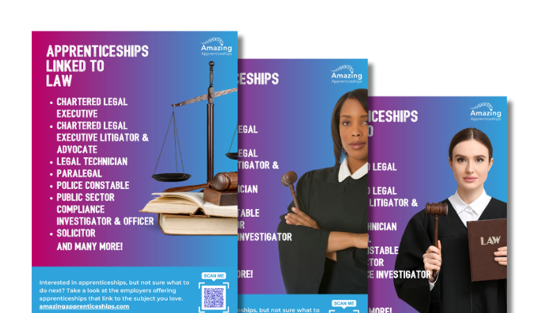 Apprenticeships Linked To Law Posters