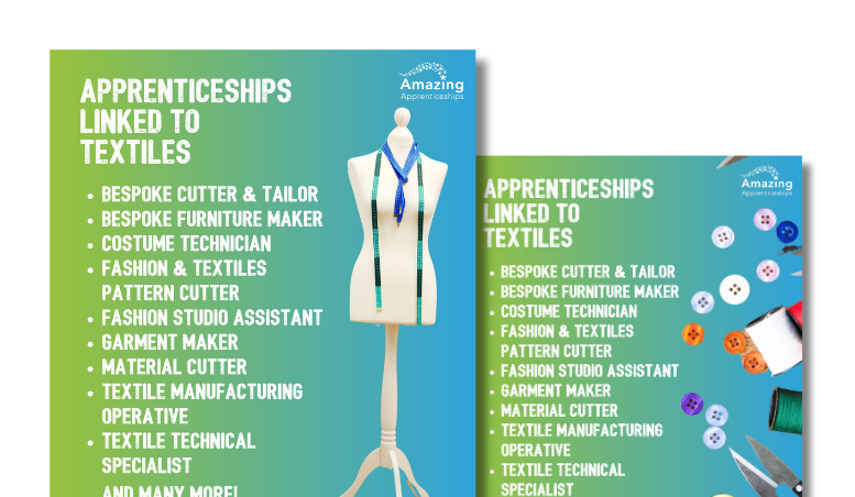 Apprenticeships Linked To Textiles Posters