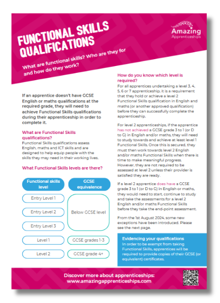 Rapid Read: Functional Skills Qualifications