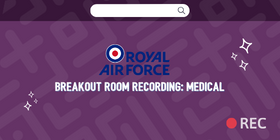 RAF Breakout Room Recording Medical