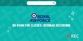 RAF No room for clichés webinar recording