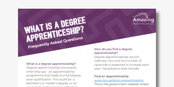 Rapid Read: What is a degree apprenticeship?