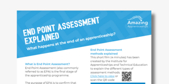 Rapid Read: End Point Assessment explained