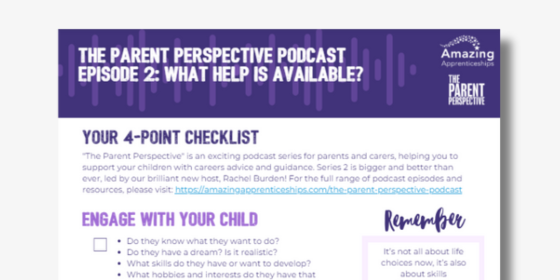 Your 4-point checklist for The Parent Perspective Podcast Episode 2