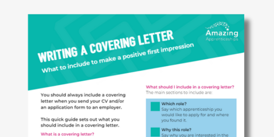 Rapid Read: How to write a covering letter