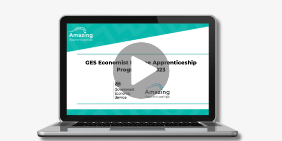 Webinar: GES Economist Degree Apprenticeship Programme 2023