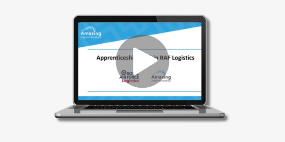 Exploring apprenticeships within RAF Logistics