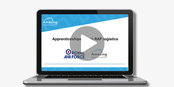 Exploring apprenticeships within RAF Logistics