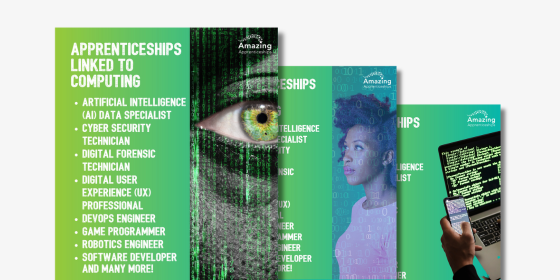 Apprenticeships Linked To Computing Poster