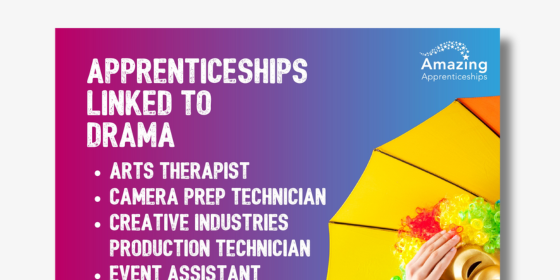 Apprenticeships Linked To Drama Poster