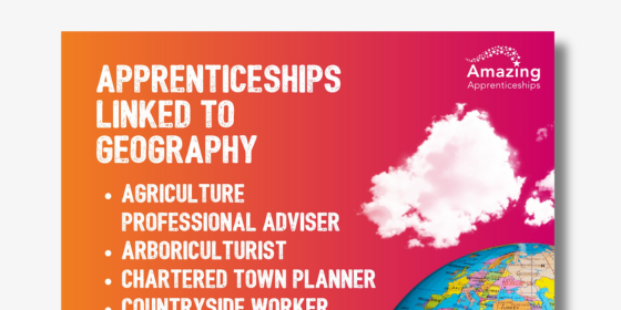 Apprenticeships Linked To Geography Poster