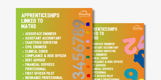 Apprenticeships Linked To Maths Poster