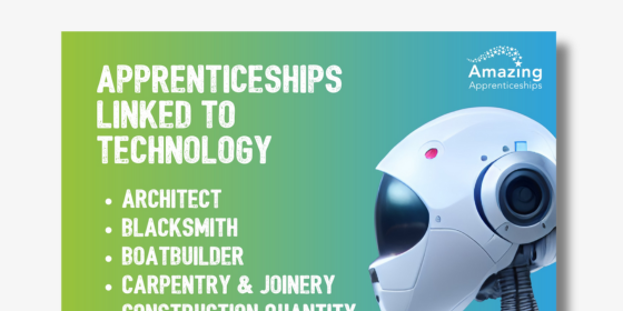 Apprenticeships Linked To Technology Poster