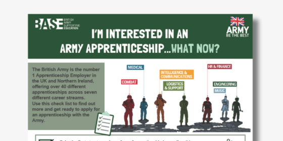 British Army Apprenticeships – What do I do next?