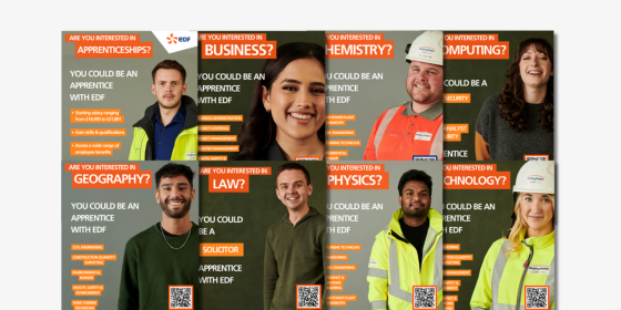 EDF Apprenticeship Posters