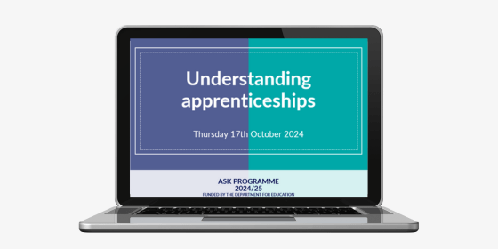 ASK Webinar: Understanding Apprenticeships