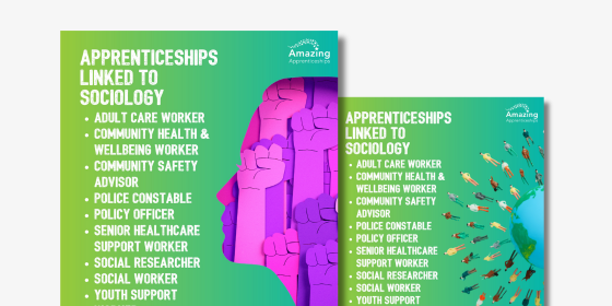 Apprenticeships Linked To Sociology Posters