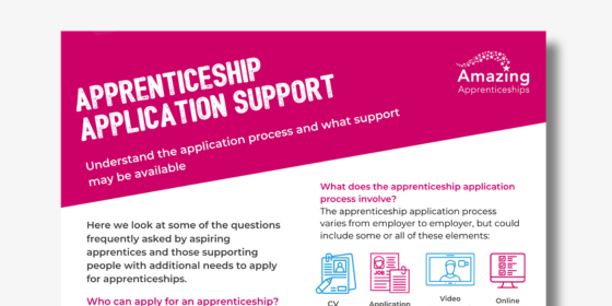 Rapid Read: Apprenticeship Application Support