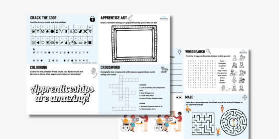 Apprenticeship Puzzle Sheet