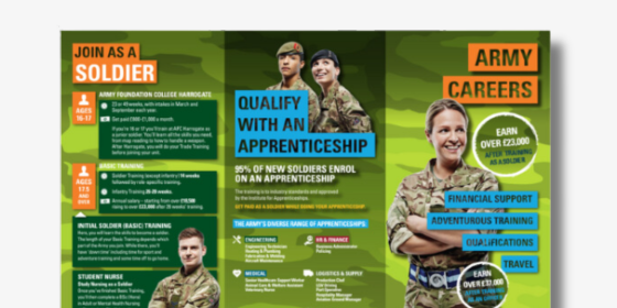 Qualify With An Apprenticeship In The British Army Leaflet