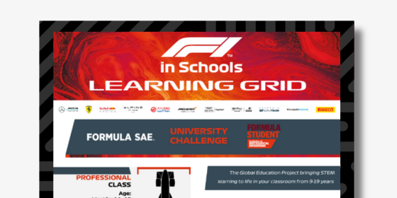 F1 in Schools: STEM Learning Grid 6-19