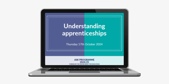 ASK Webinar: Understanding Apprenticeships