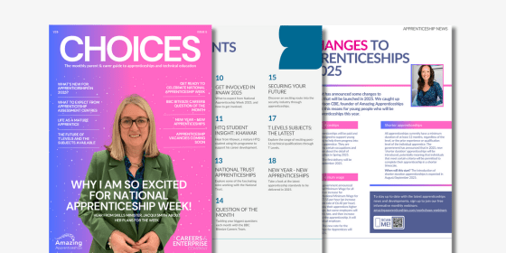 Choices Magazine – January Parent & Carers Guide